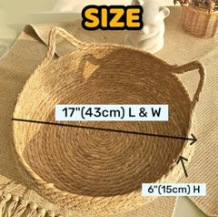 Woven Cat Bed With Soft Cushion