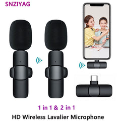 Portable Mini Wireless Lavalier Microphone